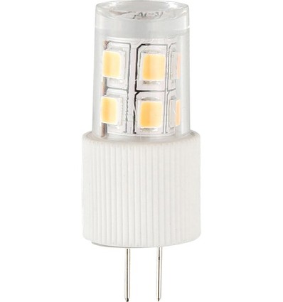 G4 2W dæmpbar LED pære, 12V - 200lm, T14.6, varm hvid, klar glas
