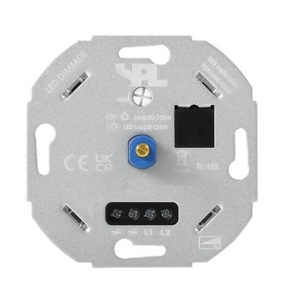 LED lysdæmper 0-125W - Leading/Trailing edge, til dobbelt fjedertryk