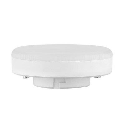 GX53 6W dæmpbar LED pære - 470lm, opal glas, 2700K