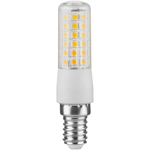 E14 7W dæmpbar LED rørpære - 8,2cm, 806lm, 2700K, klart glas
