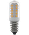 E14 3W dæmpbar LED rørpære - 5,1cm, 2700K, klar glas