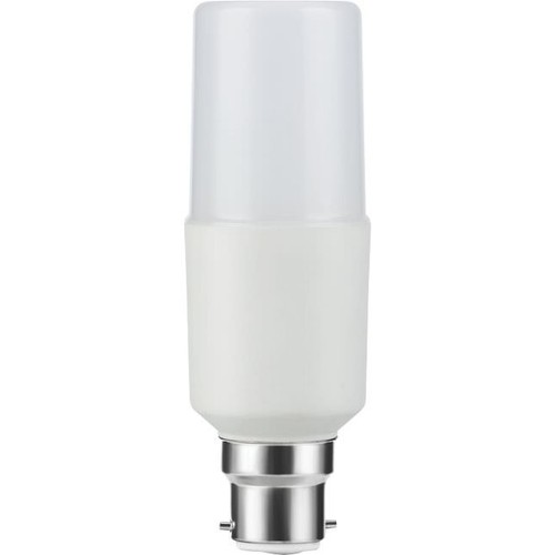 B22d 9W LED pære - 12,5cm, 95-265V, 1180lm, opal glas, 3000K