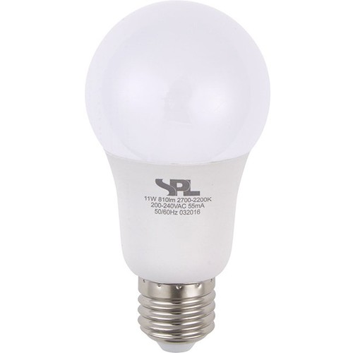 E27 11W dæmpbar LED pære - DimToWarm, 2000-2700K, A60, opal glas, 810lm