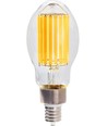 E40 85W LED pære - 120-277V, 15300lm, ED120, klar glas, 4000K