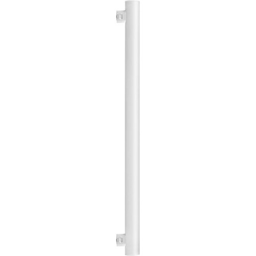 7W LED S14s T30 rørpære - 640lm, 2700K, opal glas