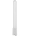 32cm / 12W PLL 2G11 LED rør - 1550lm, 4-pin, glas, opal glas