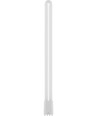 53cm / 20W PLL 2G11 LED rør - 2600lm, 4-pin, opal glas, 4000K