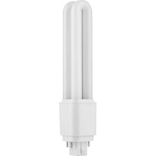 16,8cm / 9W G24q LED pære - 1280lm, 4-pin, opal glas, 3000K