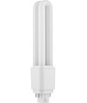 16,8cm / 9W G24q LED pære - 1360lm, 4-pin, glas, opal, 6500K