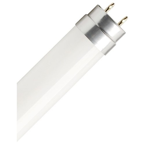60cm / 8W T8 LED rør - 160lm/W, glas, Direkte/Ballast kompatibel, 6500K