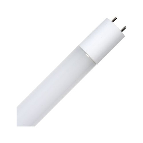 150cm / 24W T8 LED rør - Glas, 3700lm, Direkte/Ballast kompatibel, Milky