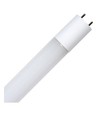 150cm / 24W T8 LED rør - Glas, 3700lm, Direkte/Ballast kompatibel, Milky