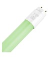 151,3cm / 22W T8 LED rør - Grøn, Glas, Direkte/Ballast kompatibel
