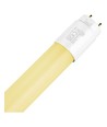 151cm / 22W T8 LED rør - Gul, Direkte/Ballast kompatibel, Glas