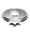 G53 AR111 12W dæmpbar LED pære, 12V - 750lm, 24°, 3000K, grå kant