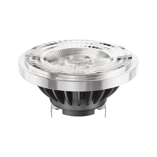 G53 AR111 12W LED pære, 12V - 980lm, 24°, dæmpbar, 2700K