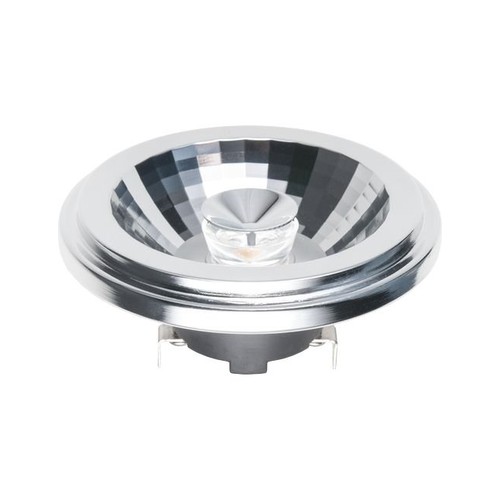 15W dæmpbar G53 AR111 LED pære, 12V - 10°, 1080lm, 2700K, grå