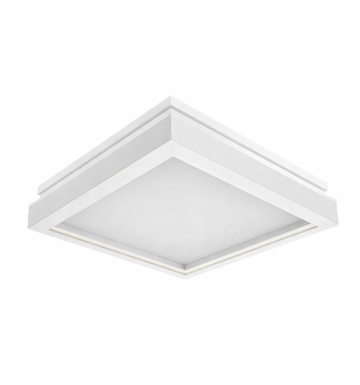38W Designer LED loftslampe - 4000K, 400x400mm