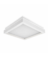 38W Designer LED loftslampe - 4000K, 400x400mm