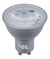 GU10 5W LED pære - 360lm, 40°, dæmpbar, sølv, 3000K