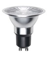 GU10 ES63 8W dæmpbar LED pære - 510lm, 2700K, 38 grader, klar glas