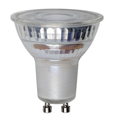 GU10 4W LED pære - 345lm, 36°, glas, 2700K
