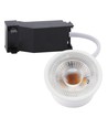 5W LED modul, 2700K, 38° - Dæmpbar, hvid, inkl. samleboks