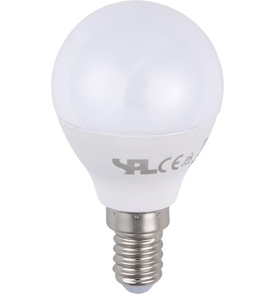 E14 3W LED kronepære - G45, 270lm, opal glas