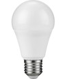 E27 7W LED pære - A60, 600lm, opal glas, 3000K
