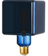 E27 4W dæmpbar LED pære - Ice Cube C95, Metallic Blue, 20lm, 3000K