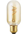 E27 2,9W Slim Flex Filament rør - 11cm, 2200K, gyldent glas, dæmpbar