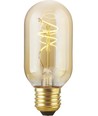 E27 2,9W Slim Flex Filament rør - 11cm, 2200K, gyldent glas, dæmpbar