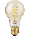 E27 2,9W dæmpbar LED pære - Slim Flex Filament, A60, 2200K, Gold, 250lm