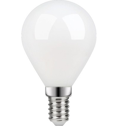 E14 7W dæmpbar LED kronepære - G45, opal glas, 806lm, 2700K