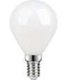 E14 7W dæmpbar LED kronepære - G45, opal glas, 806lm, 2700K