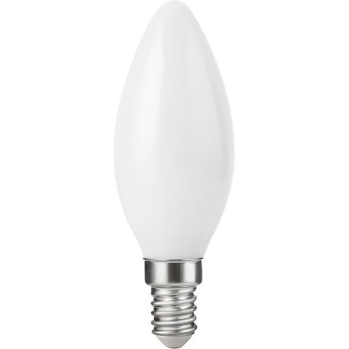 E14 2,9W dæmpbar LED kertepære - C35, filament, opal glas, 2700K
