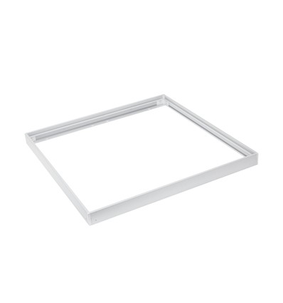 60x60 påbygningsramme til LED panel - Hvid, 620x620mm, til Algine armaturer
