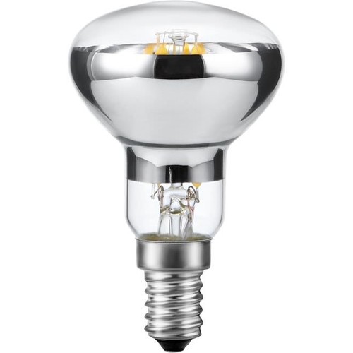 E14 4W dæmpbar LED filament pære - R50, 250lm, 2500K, klart glas