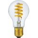 E27 6W dæmpbar LED pære - DimToWarm, 2200-2700K, A60, Filament Flex, 570lm, klar glas