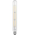 E27 4,5W dæmpbar LED filamentpære - Colorenta, 31,5cm, 2200K, klart glas, 460lm