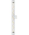 S14d 2,8W dæmpbar LED pære - T30, spiral filament, 2200K, klar glas