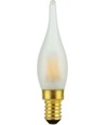 E14 1,8W dæmpbar LED kertepære - C23, Mini Tip, mat glas, 2700K