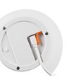 Opladelig RGB LED bordlampe Ø12,8cm - Hvid, inkl. fjernbetjening, IP54 udendørs