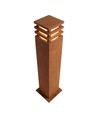 Corten 11W havelampe - 70 cm, IP65 udendørs, inkl. lyskilde