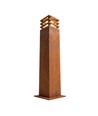 Corten 11W havelampe - 70 cm, IP65 udendørs, inkl. lyskilde