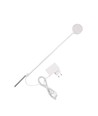 Fleksibel plantelys med spyd - 12W, timer