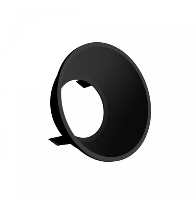 LEDlife Orbito reflektor til indbygning/påbygning - Ø70mm, mat sort