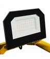 30W LED arbejdslampe - fod, krog + ledningsoprul, 3m kabel, IP65