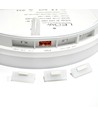 24/18/13W LED CCT loftslampe - Ø28cm, Højde: 5cm, IP54, hvid kant, inkl. lyskilde