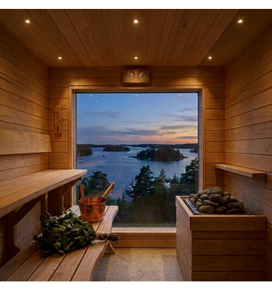 Sauna downlight - 24V DC, RA93, 1,1W, 3m ledning, Hul: Ø3 cm, Mål: Ø3,5 cm